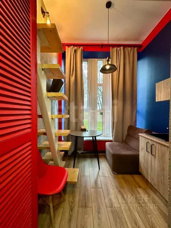Студия Москва ул. Клары Цеткин, 3 (10.0 м) - Фото 1