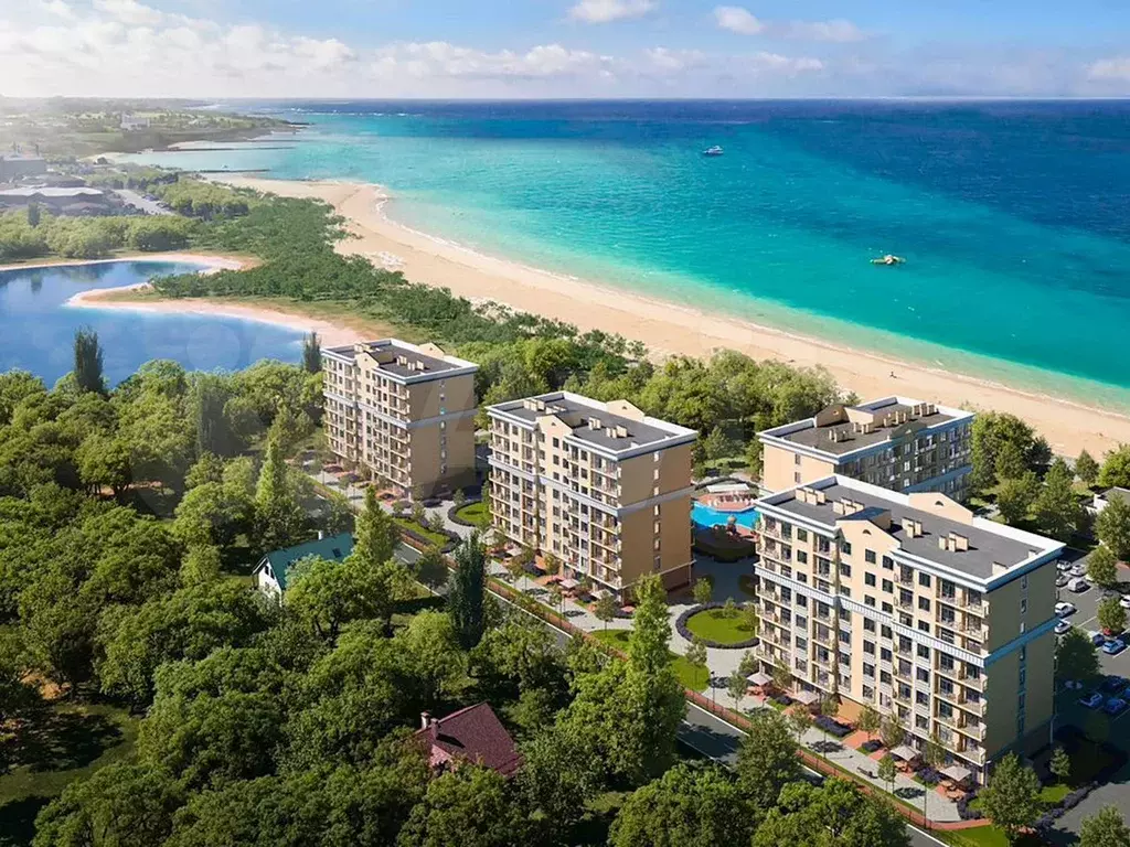 Апартаменты-студия, 26,2 м, 4/9 эт. - Фото 0