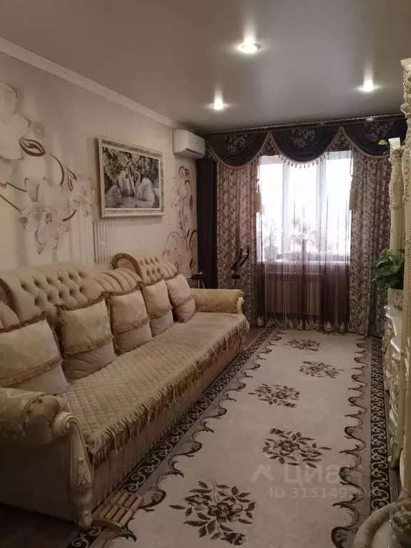 2-к кв. Тамбовская область, Тамбов Астраханская ул., 263 (64.0 м) - Фото 1