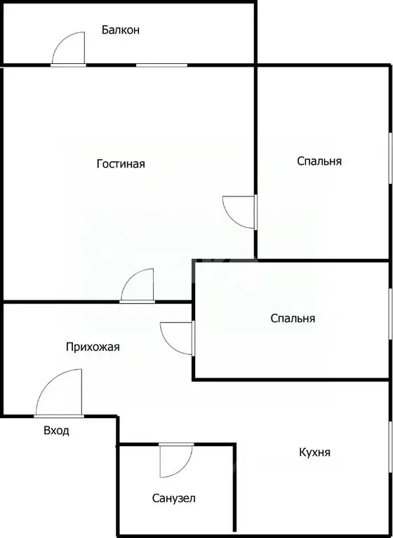 3-к кв. Адыгея, Майкоп ул. Карла Маркса (49.5 м) - Фото 2