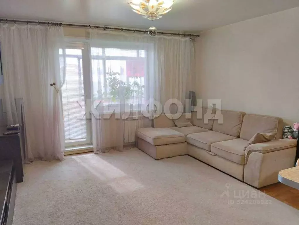 1-к кв. Новосибирская область, Новосибирск ул. Мира, 59 (40.9 м) - Фото 1