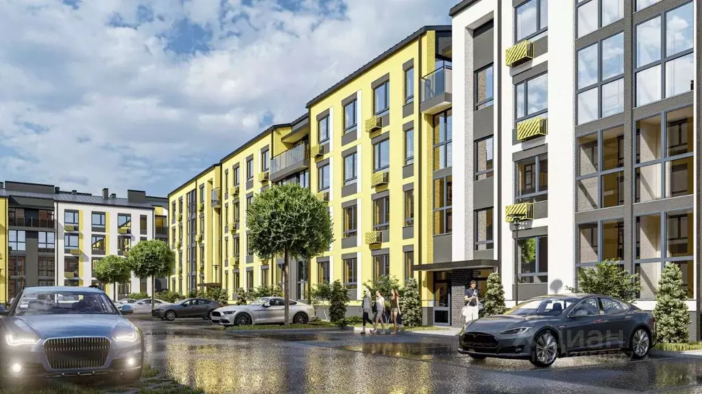 2-к кв. Калининградская область, Зеленоградск  (60.48 м) - Фото 2