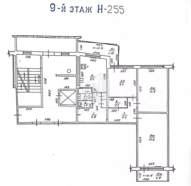 3-к. квартира, 70 м, 9/10 эт. - Фото 0