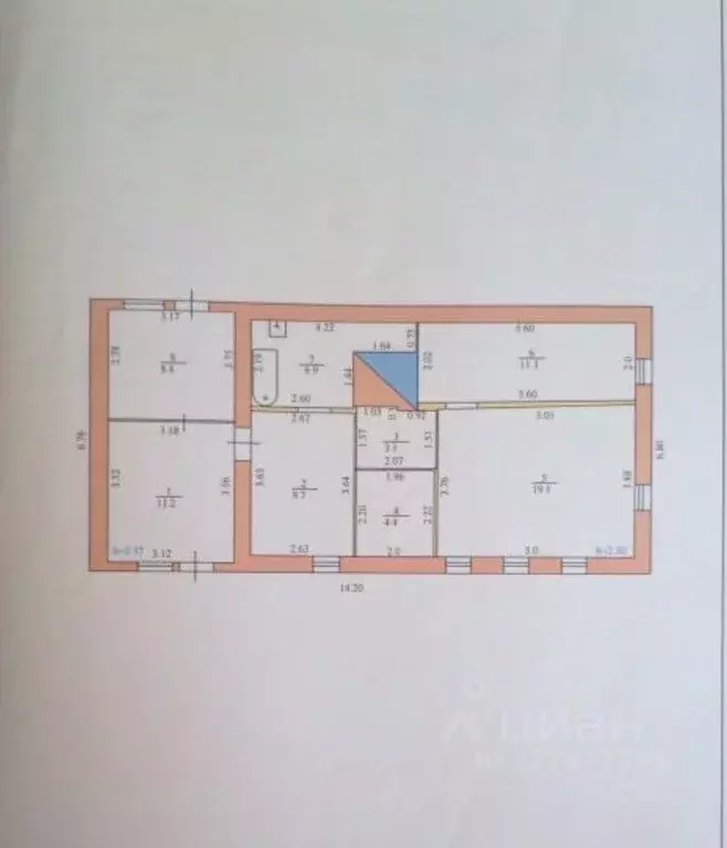 Дом в Тамбовская область, Тамбовский муниципальный округ, с. Большая ... - Фото 1