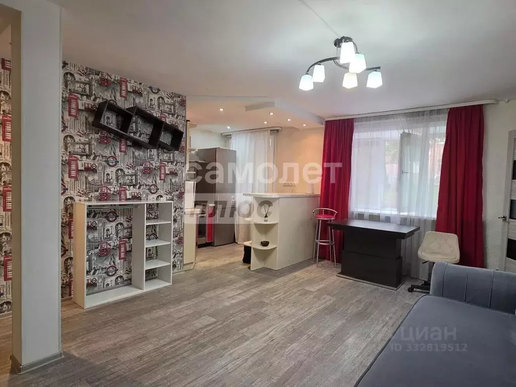 2-к кв. Иркутская область, Иркутск ул. Лермонтова, 69 (42.8 м) - Фото 1