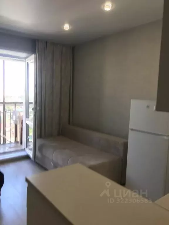 Студия Новосибирская область, Новосибирск Весенний мкр, ул. Заречная, ... - Фото 1