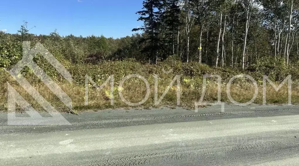 Участок в Сахалинская область, Южно-Сахалинск Лиственничное п/р,  ... - Фото 0