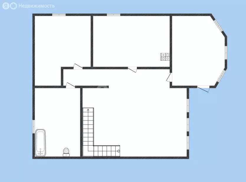 Дом в Черкесск, Средняя улица (312.8 м) - Фото 1