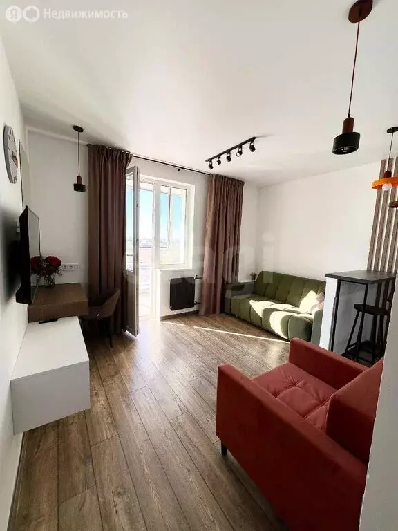 Квартира-студия: Киров, Ленинский район, улица Калинина, 40 (28.9 м) - Фото 1