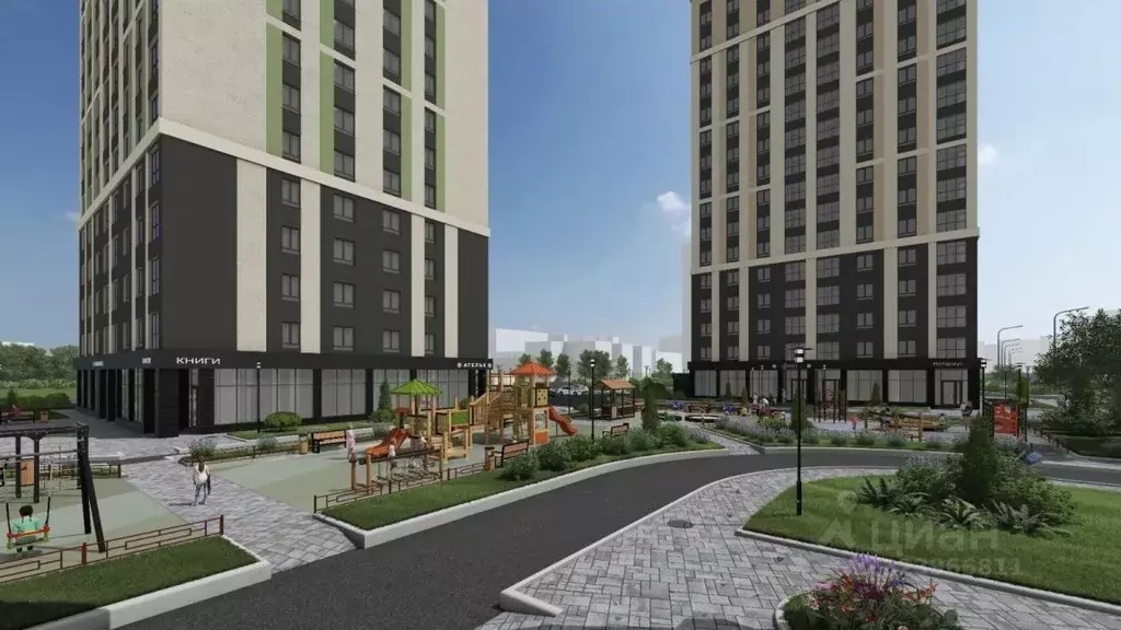 3-к кв. Брянская область, Брянск Школьный жилой комплекс (80.18 м) - Фото 2