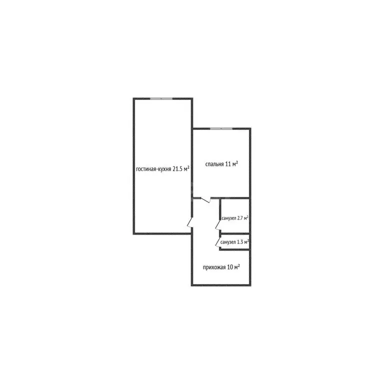 1-комнатная квартира: Каспийск, улица Ленина, 41 (52 м) - Фото 1