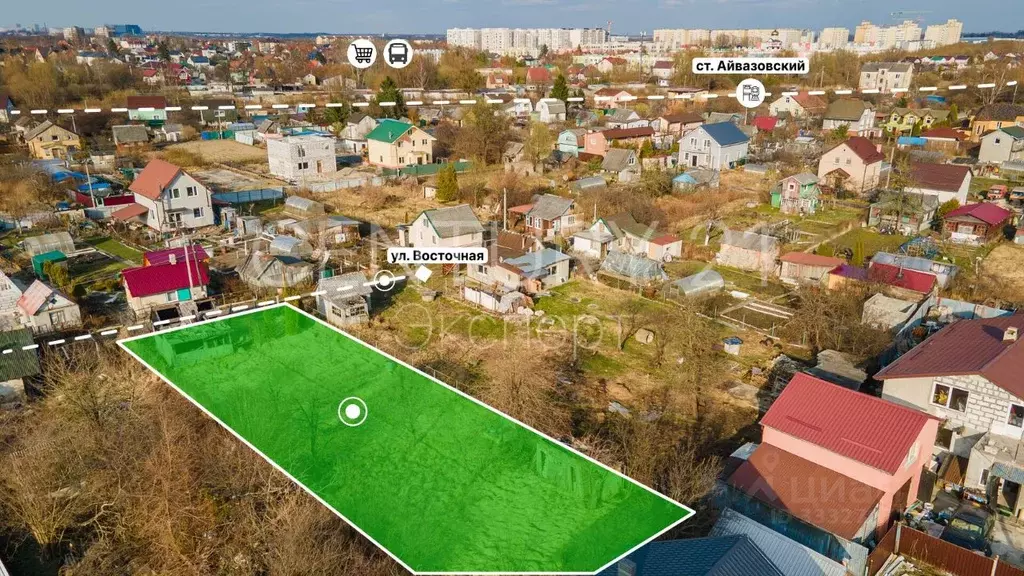 Участок в Калининградская область, Калининград Железнодорожник СНТ, ... - Фото 2