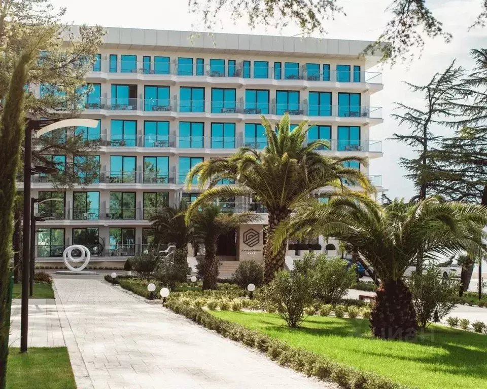 Студия Краснодарский край, Сочи Лучезарная ул., 1А (25.7 м) - Фото 2