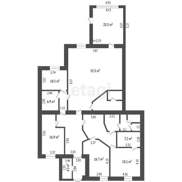 Офис (220 м) - Фото 1