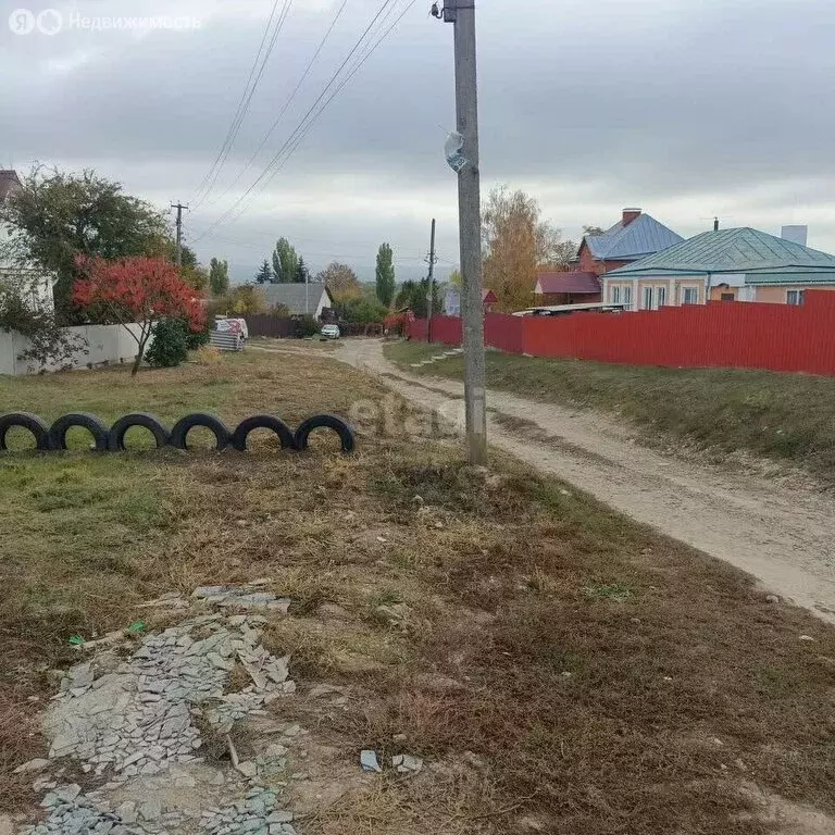 Участок в село Семилуки, улица Склярова (22 м) - Фото 1