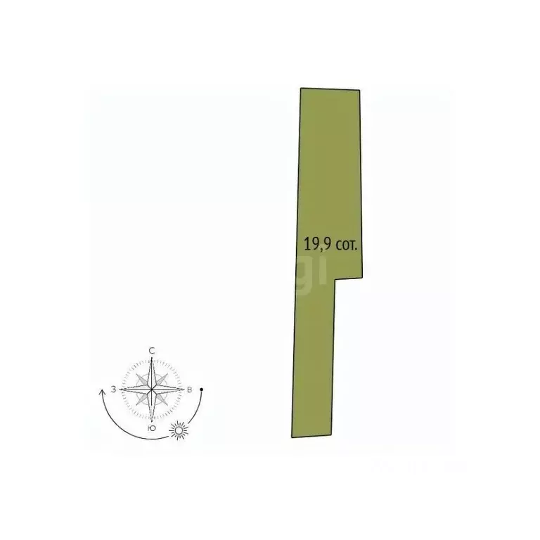 Участок в Белгородская область, Белгородский район, Тавровское с/пос, ... - Фото 2