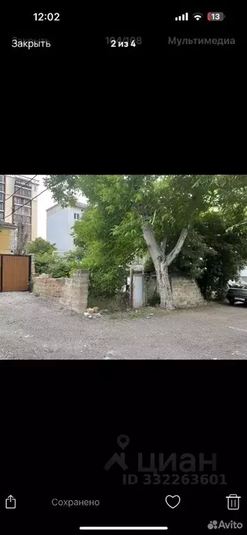 Участок в Крым, Симферополь пер. Тупой, 6 (2.5 сот.) - Фото 2