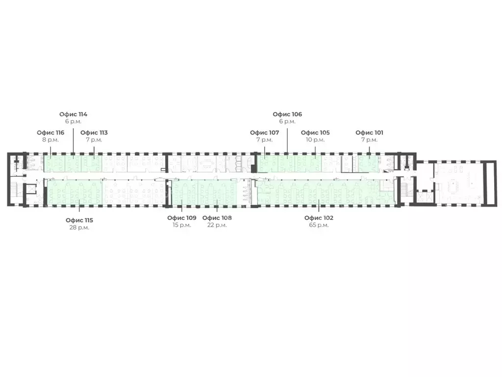 Офис в Москва ул. Тимура Фрунзе, 11С13 (905 м) - Фото 2