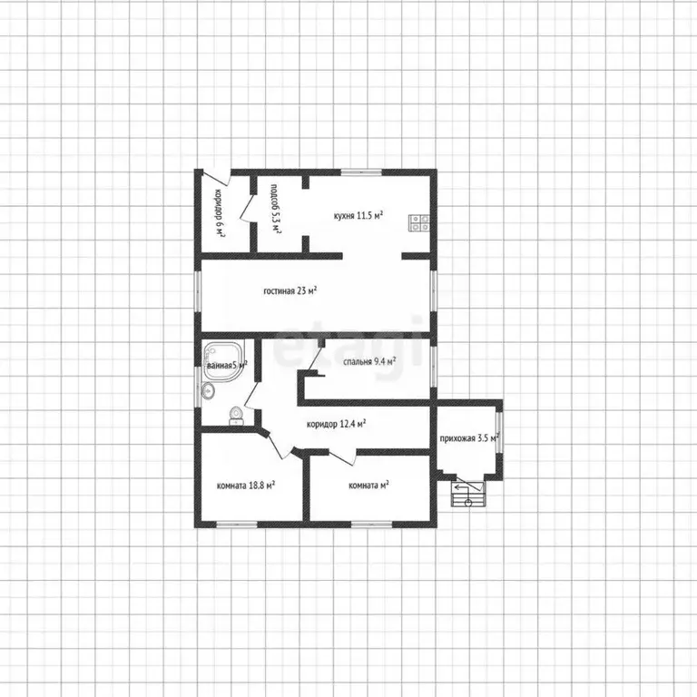 Дом в Адыгея, Майкоп ул. Менделеева (102 м) - Фото 2