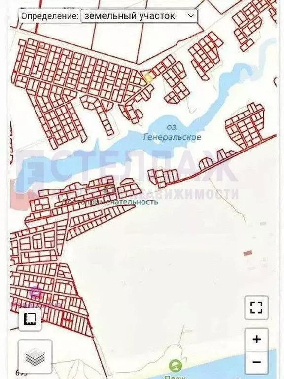 Участок в Батальненское сельское поселение, СНТ Нептун (16 м) - Фото 1