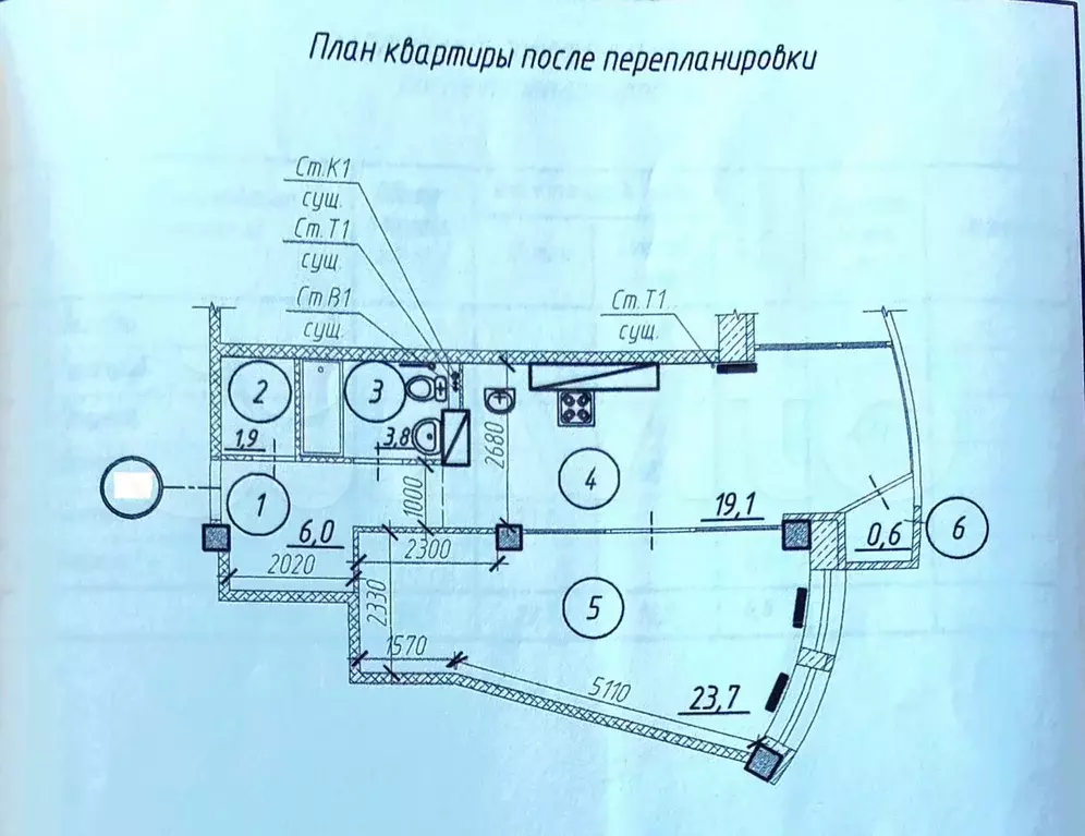 1-к. квартира, 46,7 м, 16/16 эт. - Фото 1