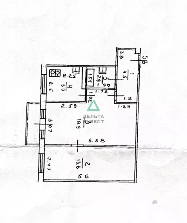 2-к кв. Башкортостан, Уфа ул. Степана Халтурина, 42 (45.8 м) - Фото 1