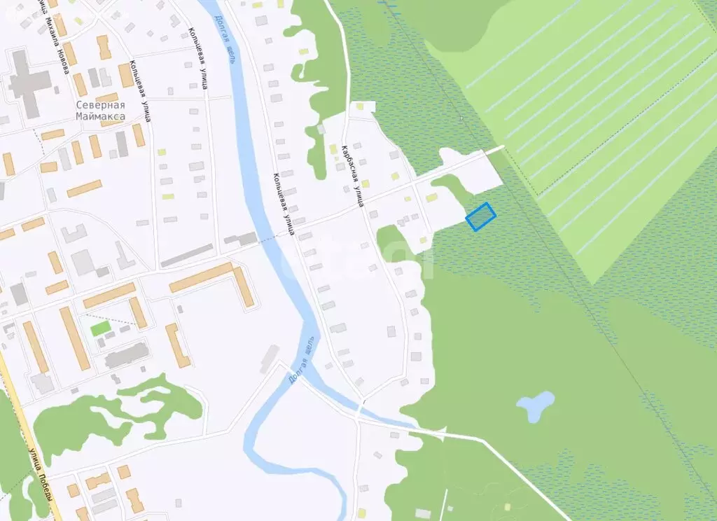 Участок в Архангельск, микрорайон Северная Маймакса, Карбасная улица ... - Фото 1