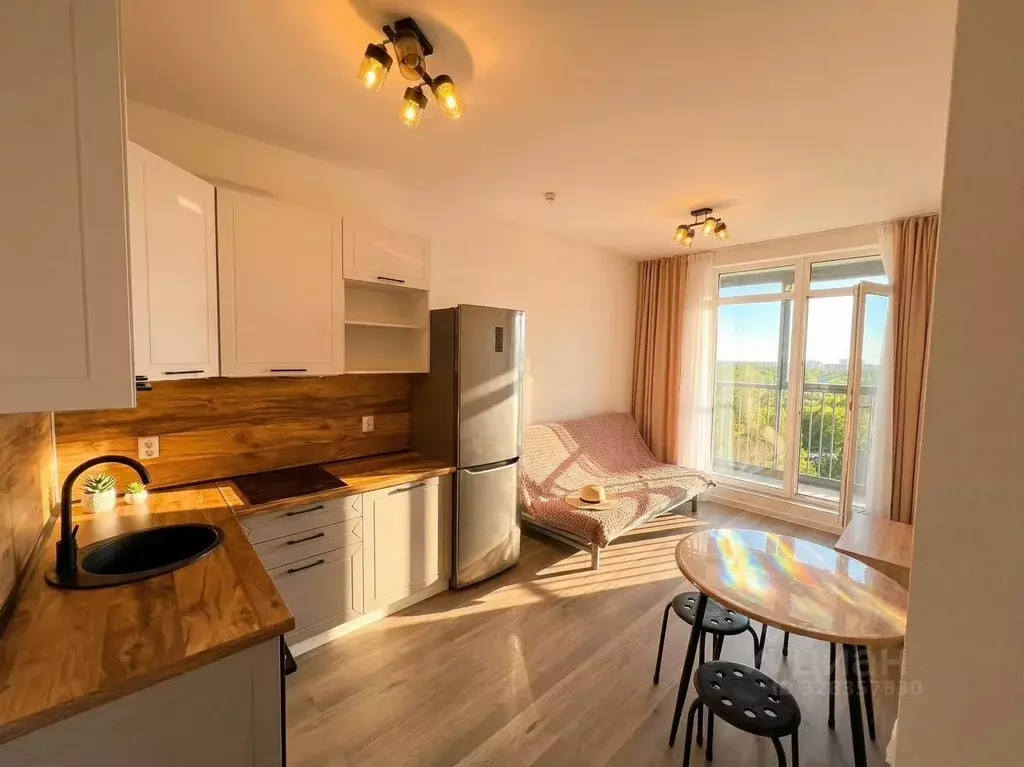 1-к кв. Ленинградская область, Всеволожский район, пос. Бугры ул. ... - Фото 1