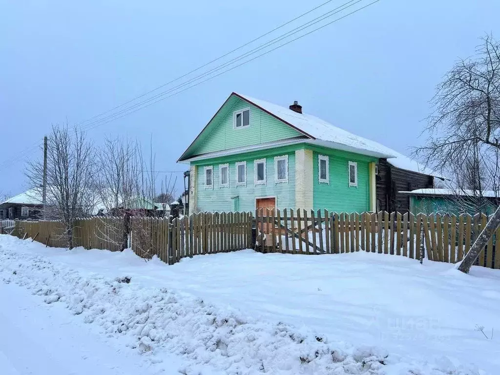 Дом в Вологодская область, Сямженский муниципальный округ, д. ... - Фото 1