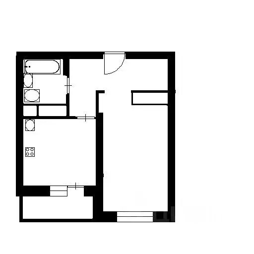 1-к кв. Краснодарский край, Краснодар ул. 3-я Трудовая, 1/3 (34.4 м) - Фото 1