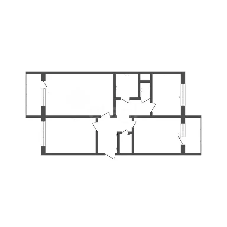 3-комнатная квартира: Белокуриха, улица Братьев Ждановых, 9 (68.6 м) - Фото 1