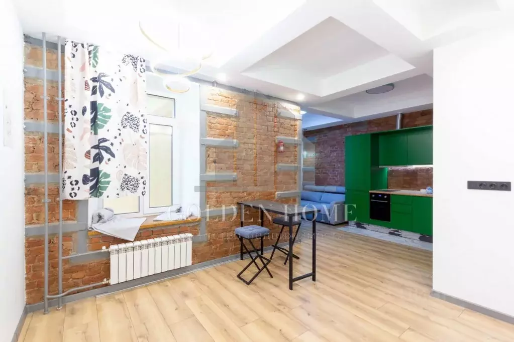 Студия Санкт-Петербург ул. Шкапина, 42 (33.0 м) - Фото 1