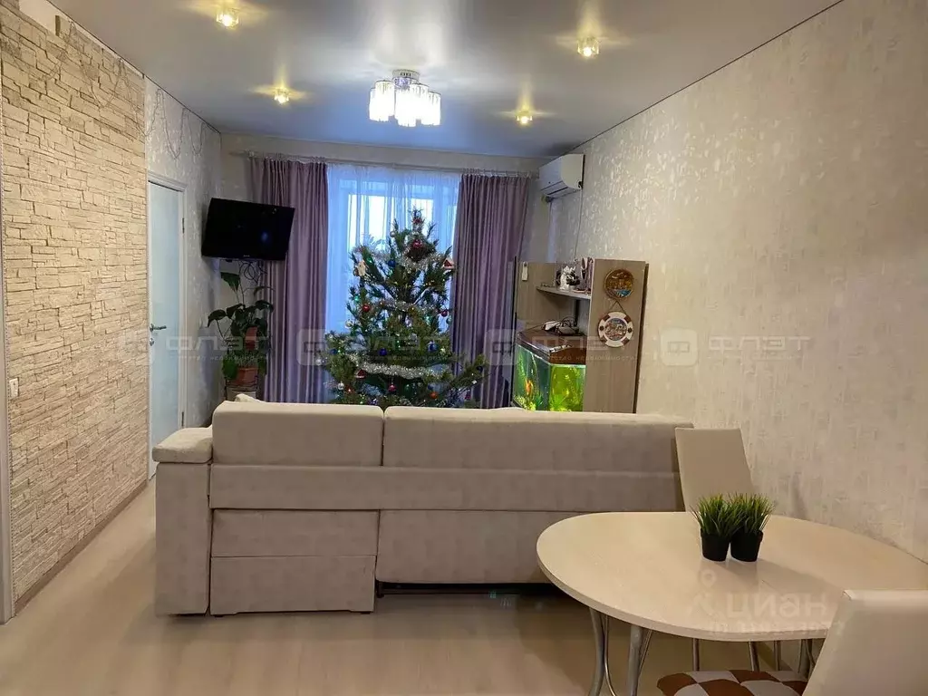 3-к кв. Татарстан, Казань Минская ул., 73к1 (89.3 м) - Фото 1
