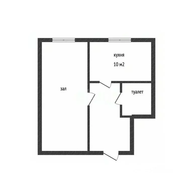 1-к кв. Белгородская область, Белгород ул. Костюкова, 12а (40.6 м) - Фото 1