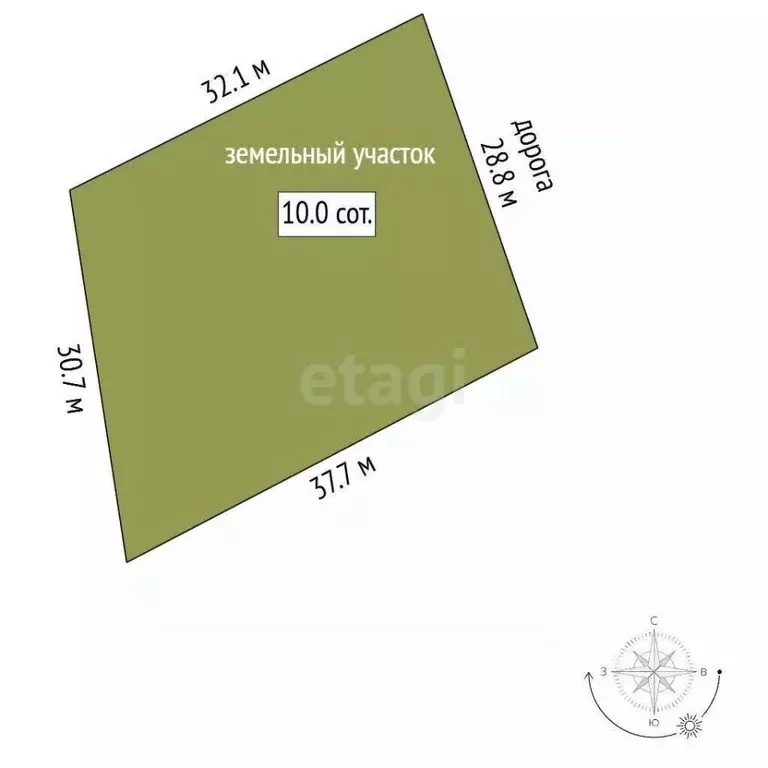 Участок в Севастополь с. Россошанка, ул. Байдарская, 17А (10.0 сот.) - Фото 2