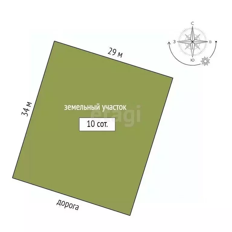 Участок в Ростовская область, Аксайский район, Большелогское с/пос, ... - Фото 2