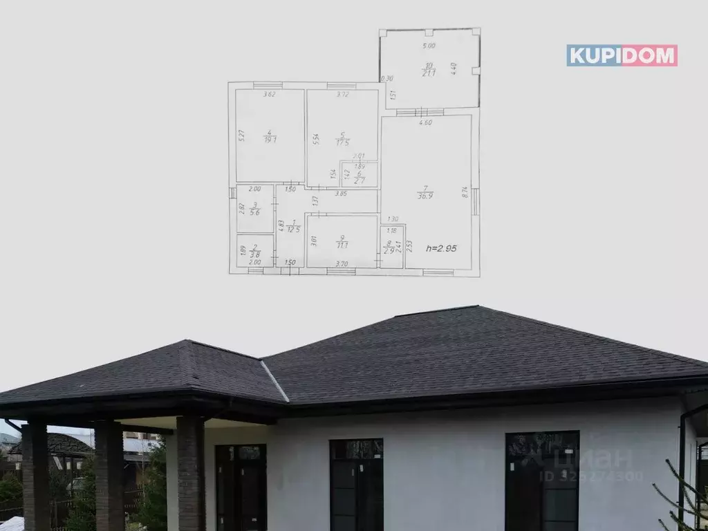 Дом в Калужская область, Жуковский муниципальный округ, Корсаково ... - Фото 1