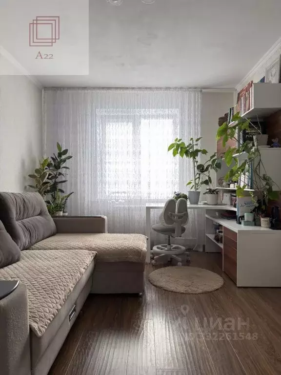 1-к кв. Алтайский край, Барнаул ул. Чеглецова, 62 (33.1 м) - Фото 1