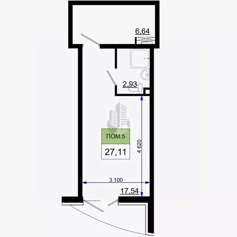 Торговая площадь в Краснодарский край, Краснодар Ростовское ш., 30/7к3 ... - Фото 2