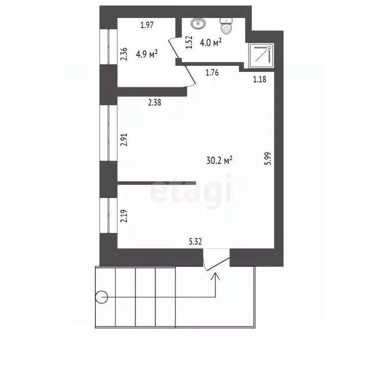 Офис в Томская область, Томск Студенческая ул., 5 (40 м) - Фото 2