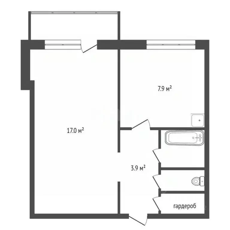 1-к кв. Красноярский край, Красноярск Северный мкр, ул. Мате Залки, 16 ... - Фото 1
