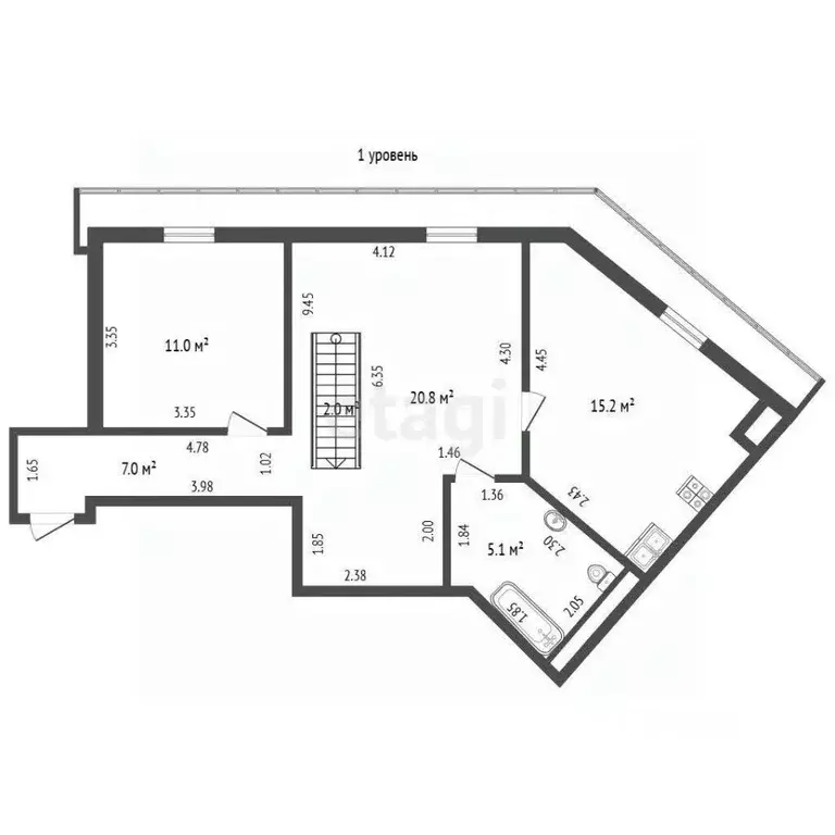 4-к кв. Калининградская область, Светлогорск Калининградский просп., ... - Фото 1