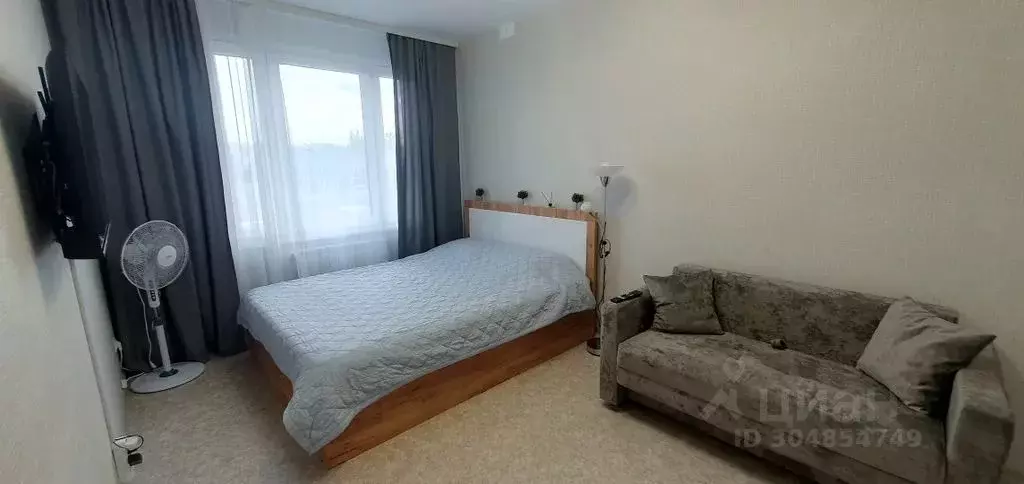 1-к кв. Татарстан, Казань ул. Оренбургский Тракт, 138Д (30.0 м) - Фото 1