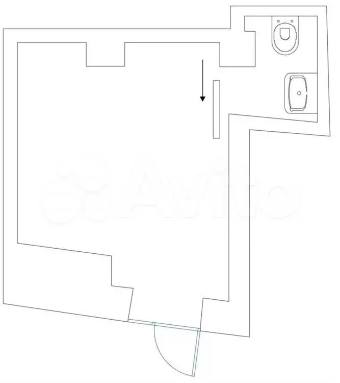 Продажа псн-торговое помещение 15,9м2 м. Менделеевская в цао - Фото 0