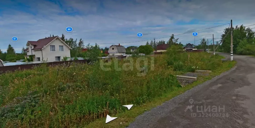 Участок в Ленинградская область, Ломоносовский район, Виллозское ... - Фото 1