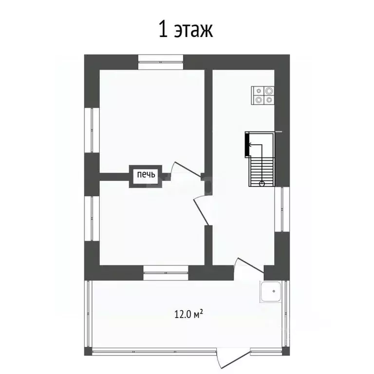 Дом в Тюменская область, Тюмень Гвоздика СНТ, ул. Парфенова (39 м) - Фото 2