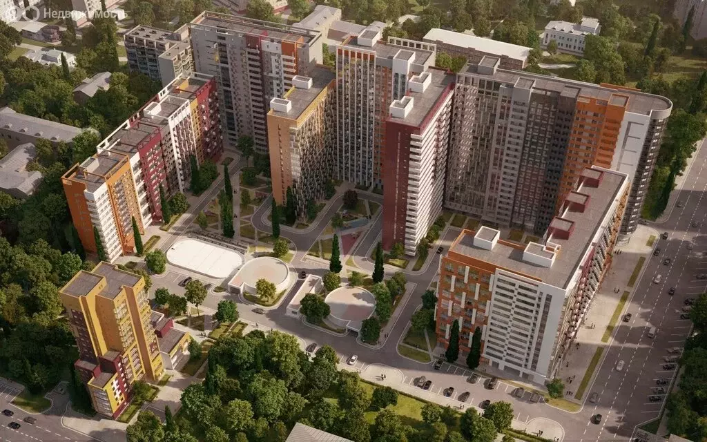 2-комнатная квартира: Москва, Новогиреевская улица, 5 (65.5 м) - Фото 1