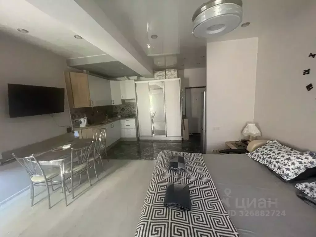 Студия Краснодарский край, Сочи Адлер жилрайон, ул. Черниговская, 62 ... - Фото 1