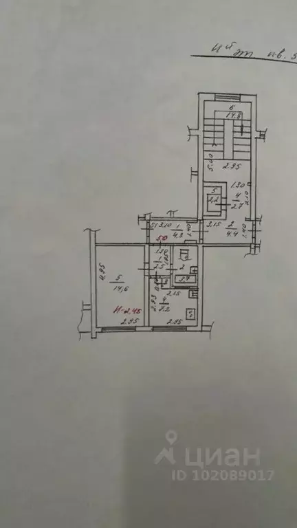 1-к кв. Краснодарский край, Краснодар Центральный мкр, ул. Ленина, 71 ... - Фото 2