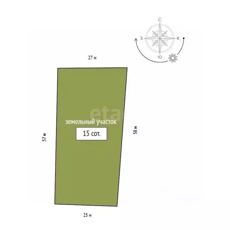 Участок в Красноярский край, Емельяновский муниципальный округ, с. ... - Фото 2